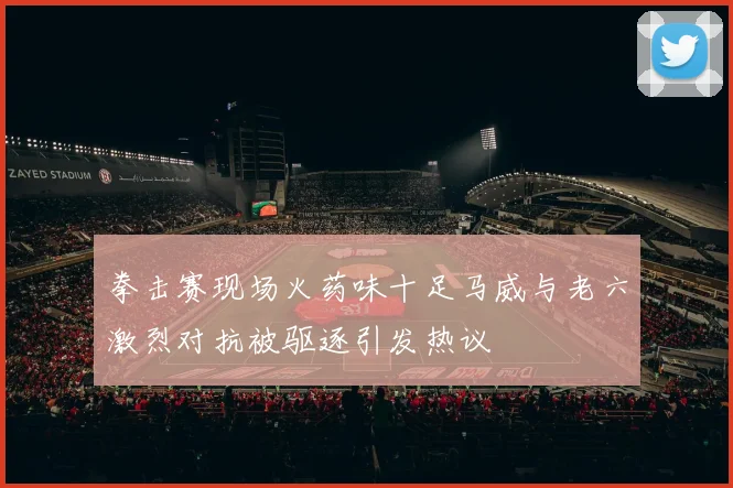 拳击赛现场火药味十足马威与老六激烈对抗被驱逐引发热议